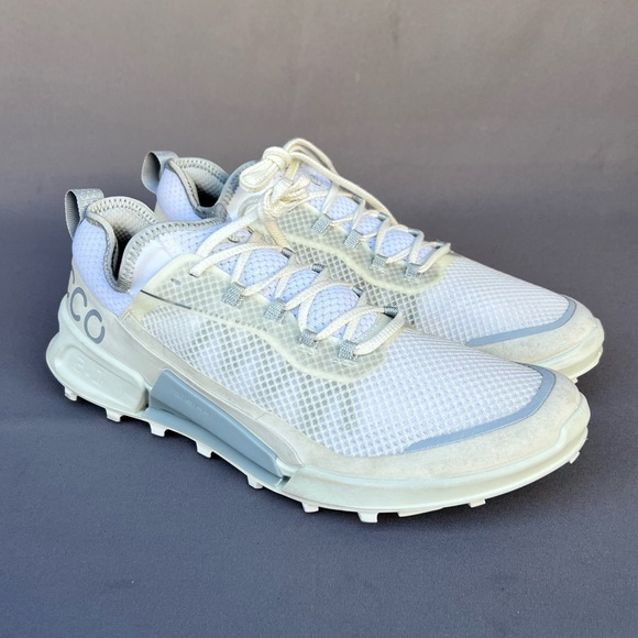 ECCO Biom 2.1 X Mountain White Hiking Sneakers White Women's Size 10-10.5 US - Picture 1 of 16